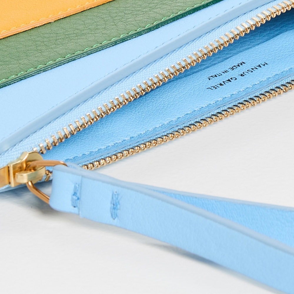 ❤️DEAL! Mansur Gavriel Classic Pouch in 🌈 Rainbow - Picture 12 of 15